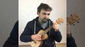Study No. 7:  Fairly Late (from 50 Miniature Studies for Ukulele by Choan Gálvez)
